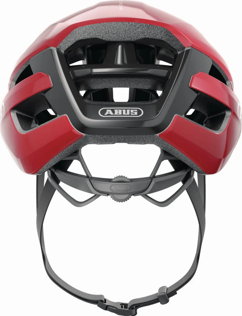 Abus PowerDome Rennrad-Helm blaze red