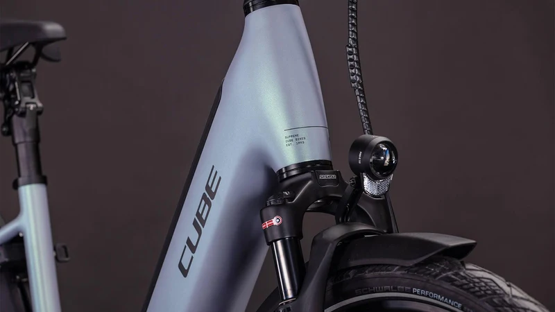 CUBE Supreme Hybrid Deluxe SLX 600 seagrey´n´black