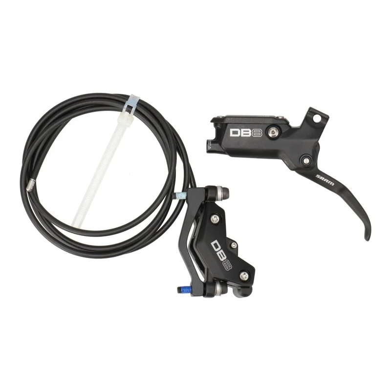 SRAM DB8 Scheibenbremse hinten Mineralöl schwarz matt ohne MMX Klemme (1650 mm Leitung)