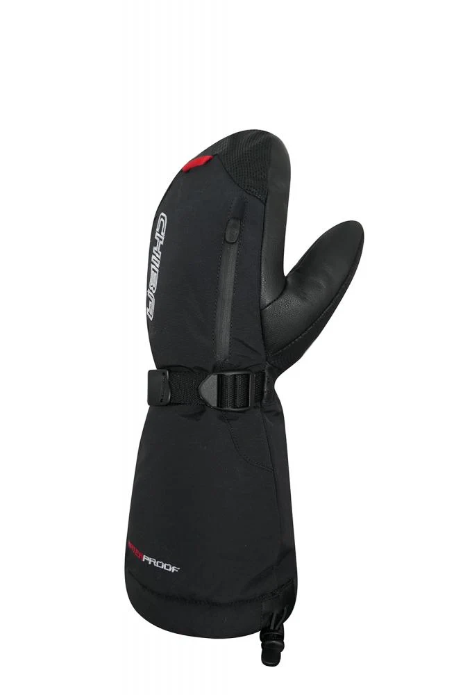 CHIBA Thermo Mitten - wasserdichte wintertaugliche Radhandschuhe, Größe 8, schwarz