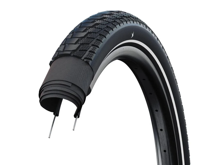 Schwalbe Motion Pick-Up 20 x 2,15 Cargo-Reifen 55-406 Super Defense Schwarz Reflex