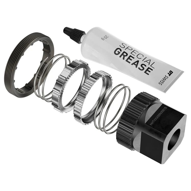 Reserve DT Swiss DEG DF Naben-Upgrade-Kit Schwarz