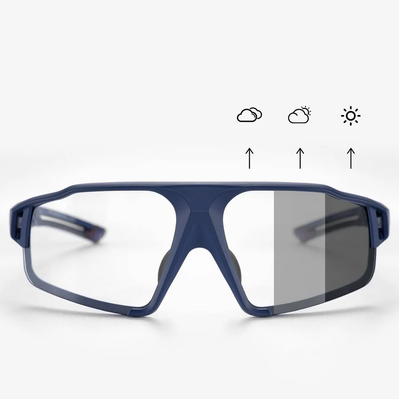 ROCKBROS Photochrome Sonnenbrille für Outdoor-Aktivitäten Unisex