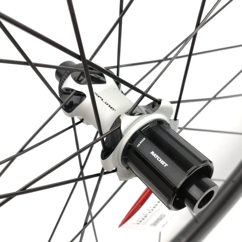 DT Swiss Rennrad Laufradsatz Carbon ERC 1600 Spline 35 Disc Shimano HG