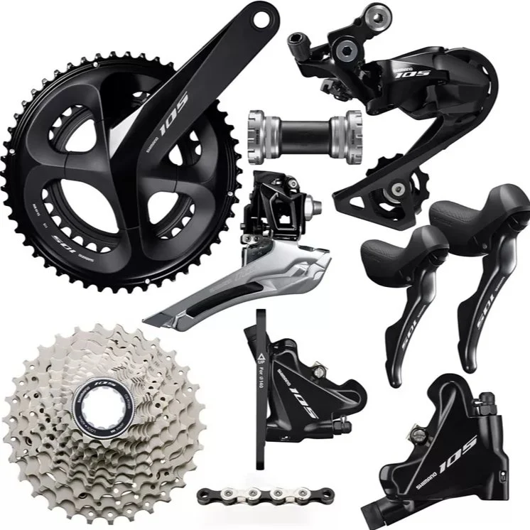 Shimano 105 R7020 Komplettgruppe Scheibenbremsen (2x11-fach)