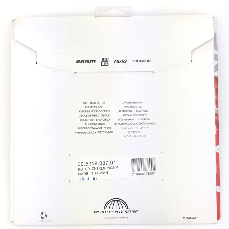 SRAM Centerline 203 mm Bremsscheibe 6-Loch