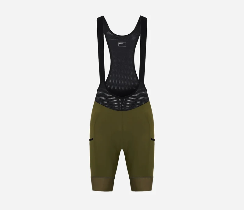 Hiru Advanced Cargo Kurze Trägerhose Herren Olive