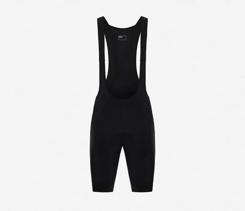 Hiru Lab Thermal Kurze Trägerhose Herren Schwarz