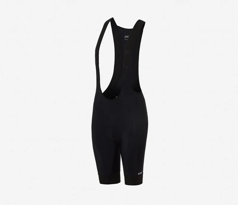 Hiru Lab Thermal Kurze Trägerhose Damen Schwarz
