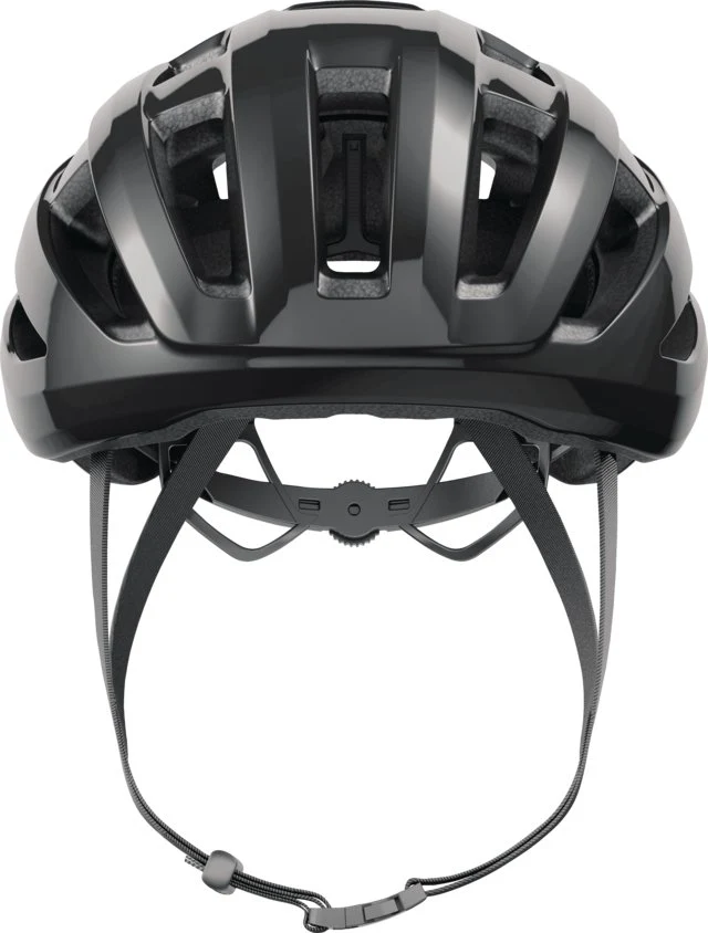 Abus Powerdome Rennradhelm Shiny Black