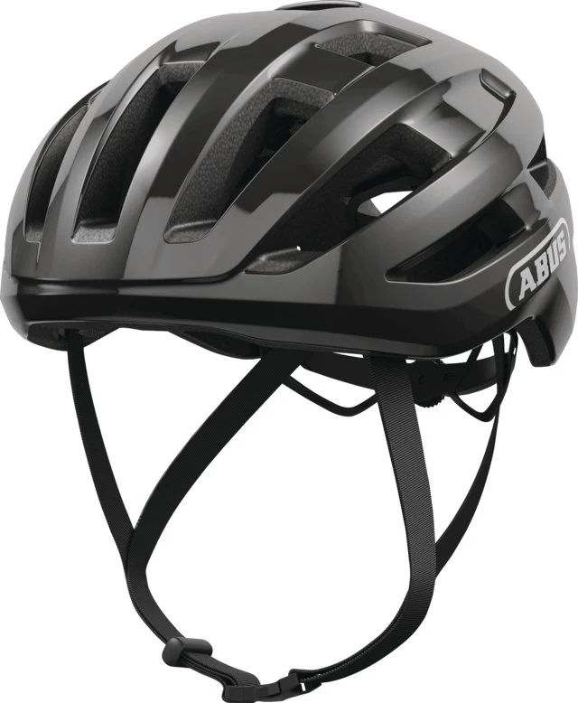 Abus Powerdome Rennradhelm Shiny Black