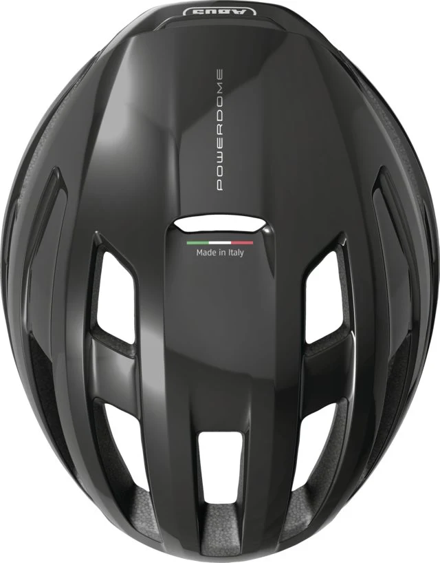Abus Powerdome Rennradhelm Shiny Black
