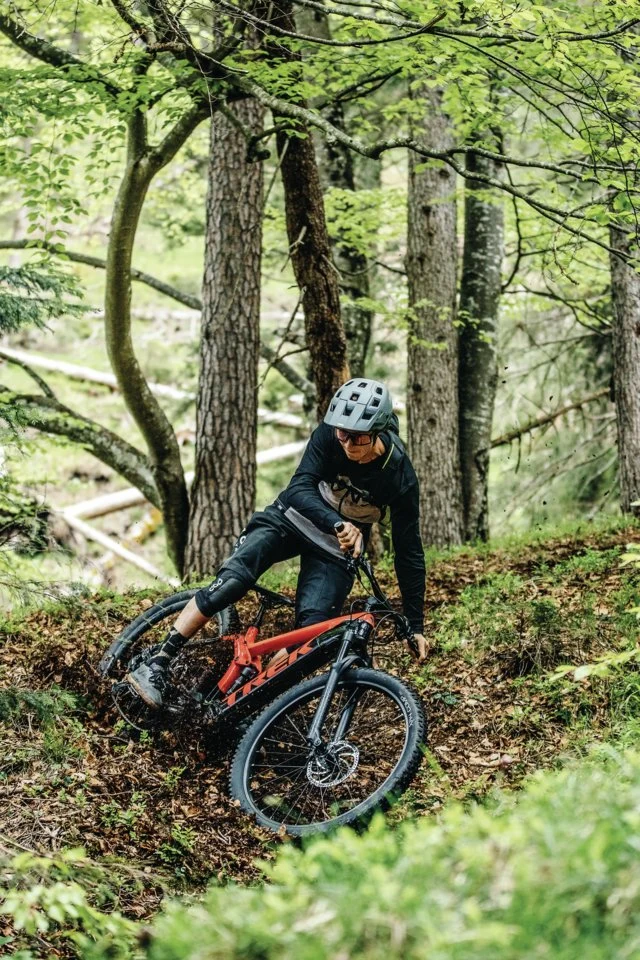 Abus Modrop Mips MTB-Helm Betongrau