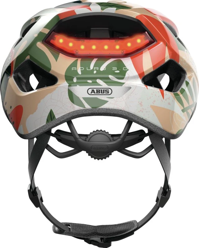 Abus Aduro 3.0 LED Stadthelm Orange Palm