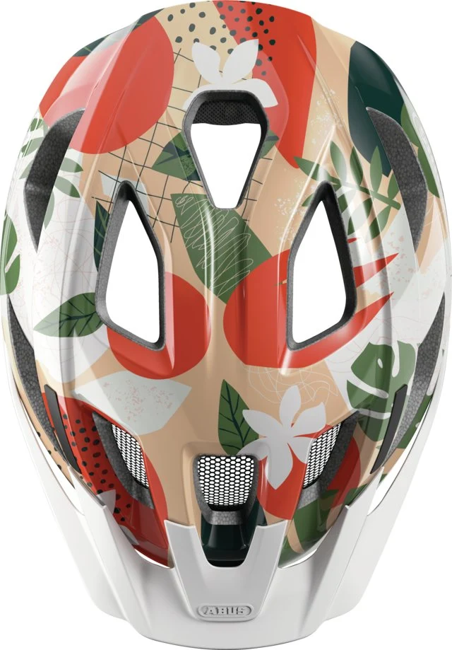 Abus Aduro 3.0 LED Stadthelm Orange Palm