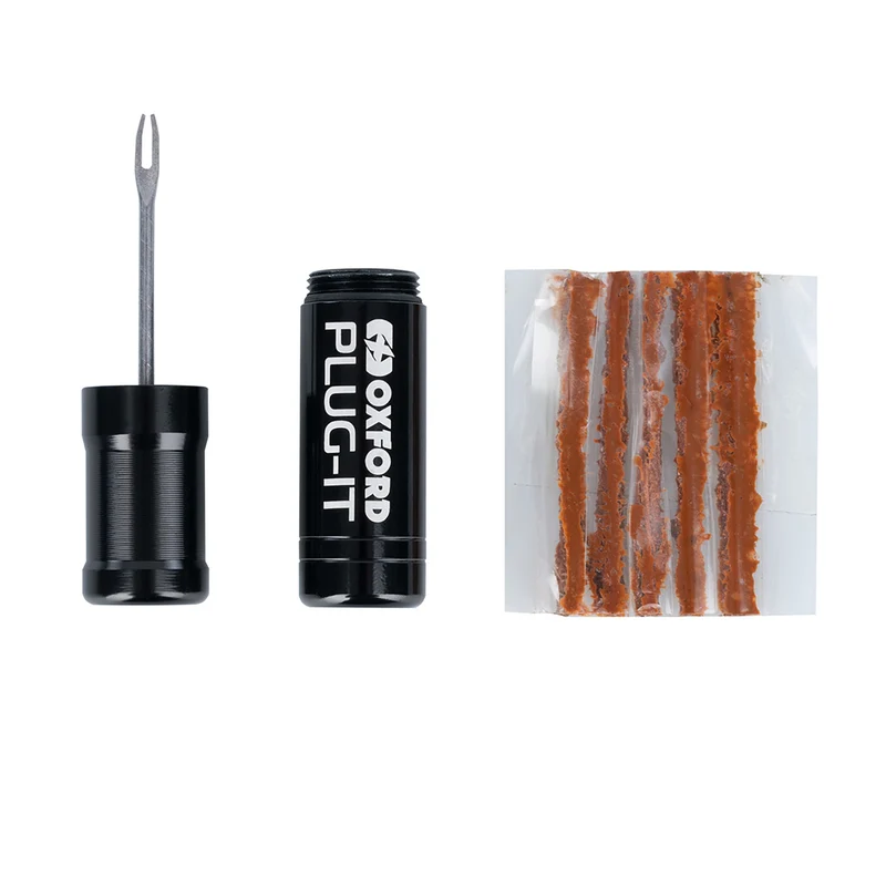 Oxford Tubeless-Reifenpannen-Reparaturset Schwarz