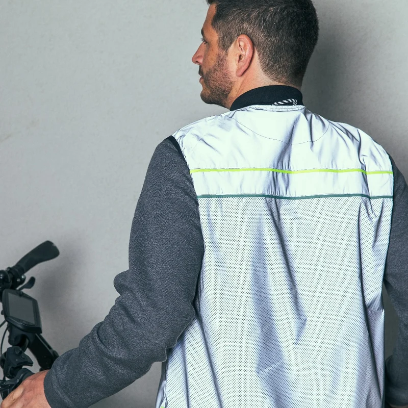 Gilet de vélo réfléchissant pour hommes George GoFluo