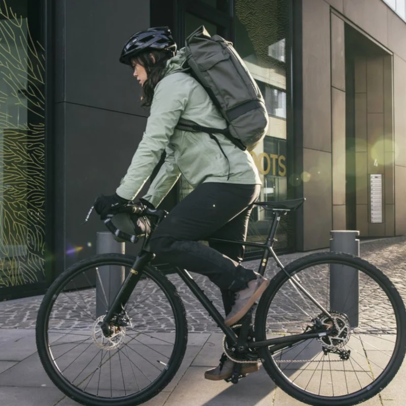 Veste de pluie pour cycliste urbaine Comyou Vaude
