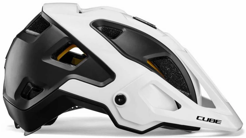 CUBE Helm STROVER white´n´black