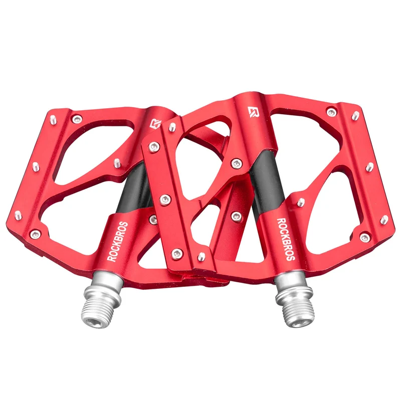 ROCKBROS Aluminium Pedale Leicht Staubdicht mit Antirutschstiften