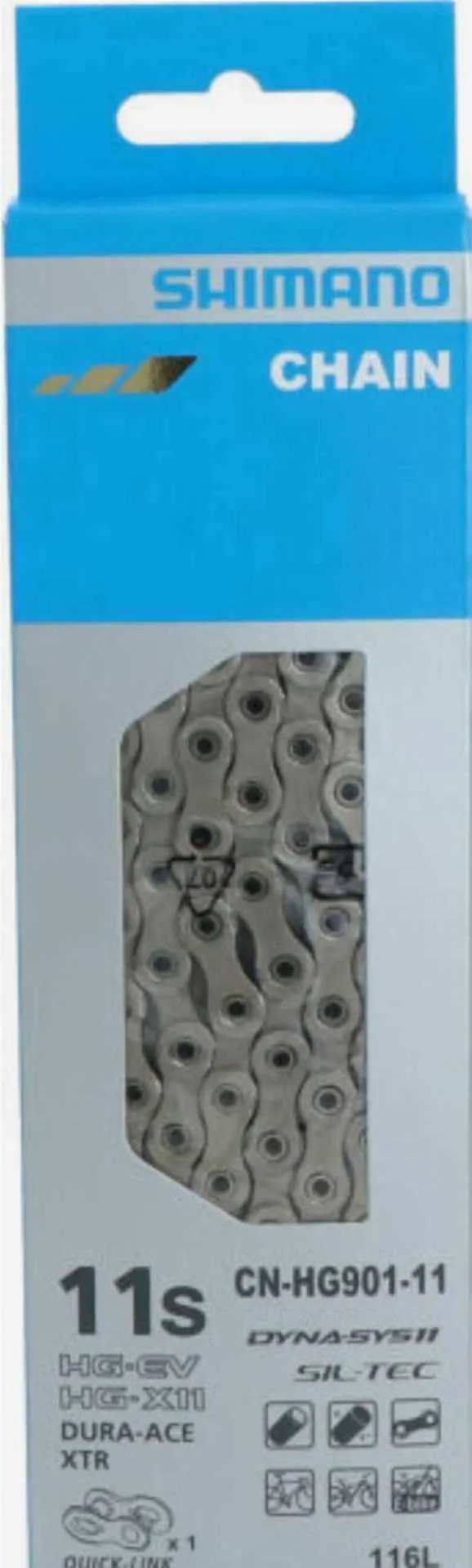 Shimano CN-HG901 Dura-Ace Kette für 11-fach inkl. Kettenschloss