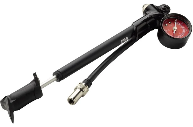RockShox Dämpferpumpe / Federgabelpumpe mit Manometer