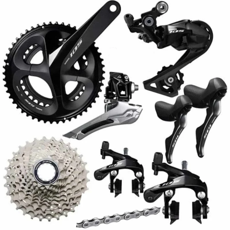 Shimano 105 R7000 Komplettgruppe Felgenbremsen (2x11-fach)