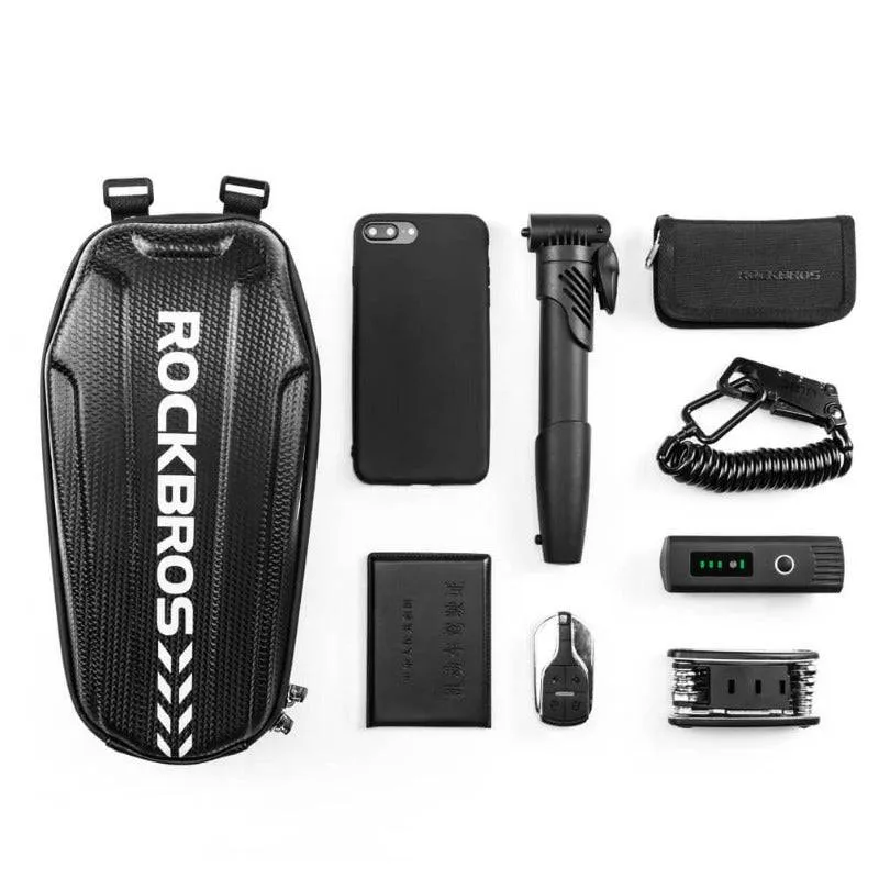 ROCKBROS Scooter Lenkertasche Wasserdicht mit Klettverschlüssen 2L /3L