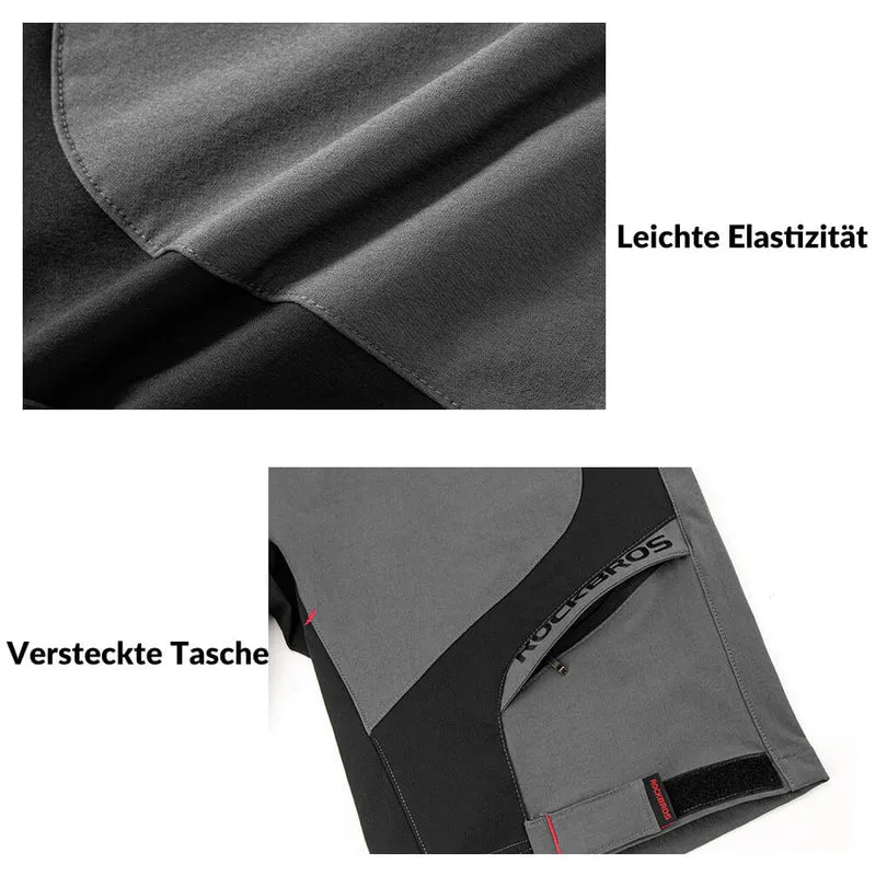 Kurze Atmungsaktive Radhose für Herren (Anti-Stoß)