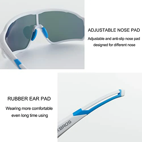 Polarisierte Sportbrille für Radfahrer (UV-Schutz)