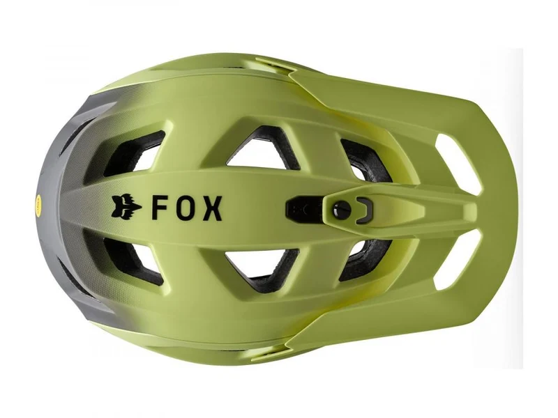 FOX Speedframe Pro Backfade MTB-Helm Lime Green Größe S 51-55 cm Mips