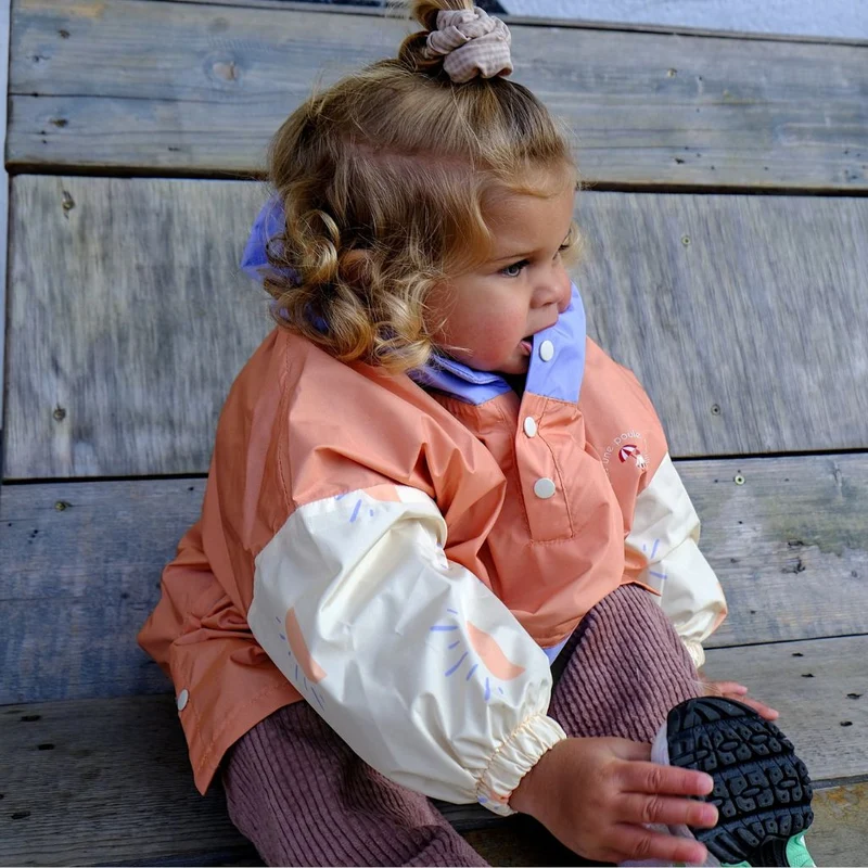 Poncho de pluie Poule Party adulte ou enfant Sunrise
