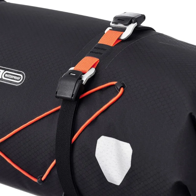 Sacoche de guidon Bikepacking Ortlieb Handlebar Pack-Flex 15L fixation Bar-Lock