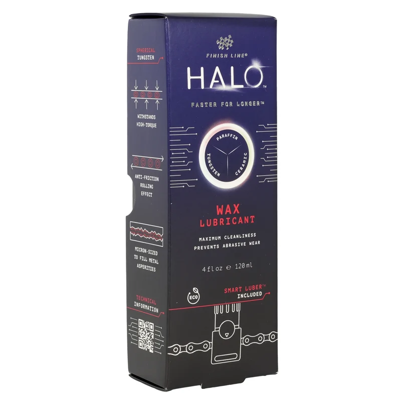 Finish Line HALO Wax Lube 120ml Flasche + Luber