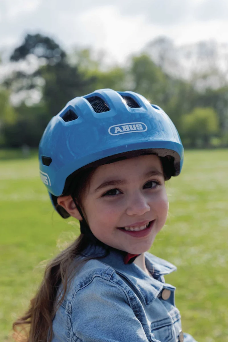 Abus Smiley 3.0 Kinder-Helm shiny blue