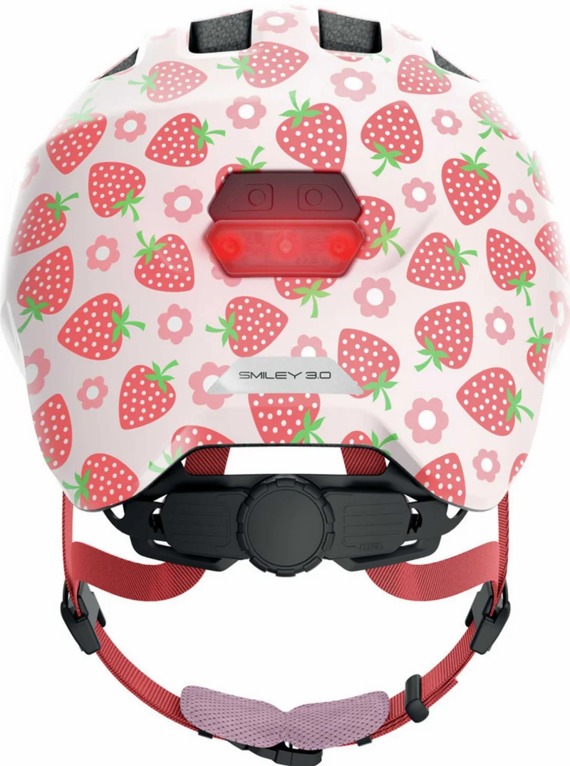 Abus Smiley 3.0 LED Kinder-Helm rose strawberry