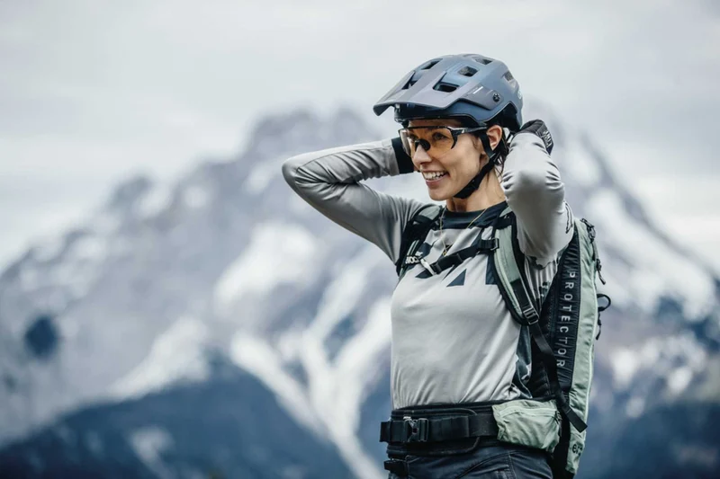 Abus MoDrop MTB-Helm pine green
