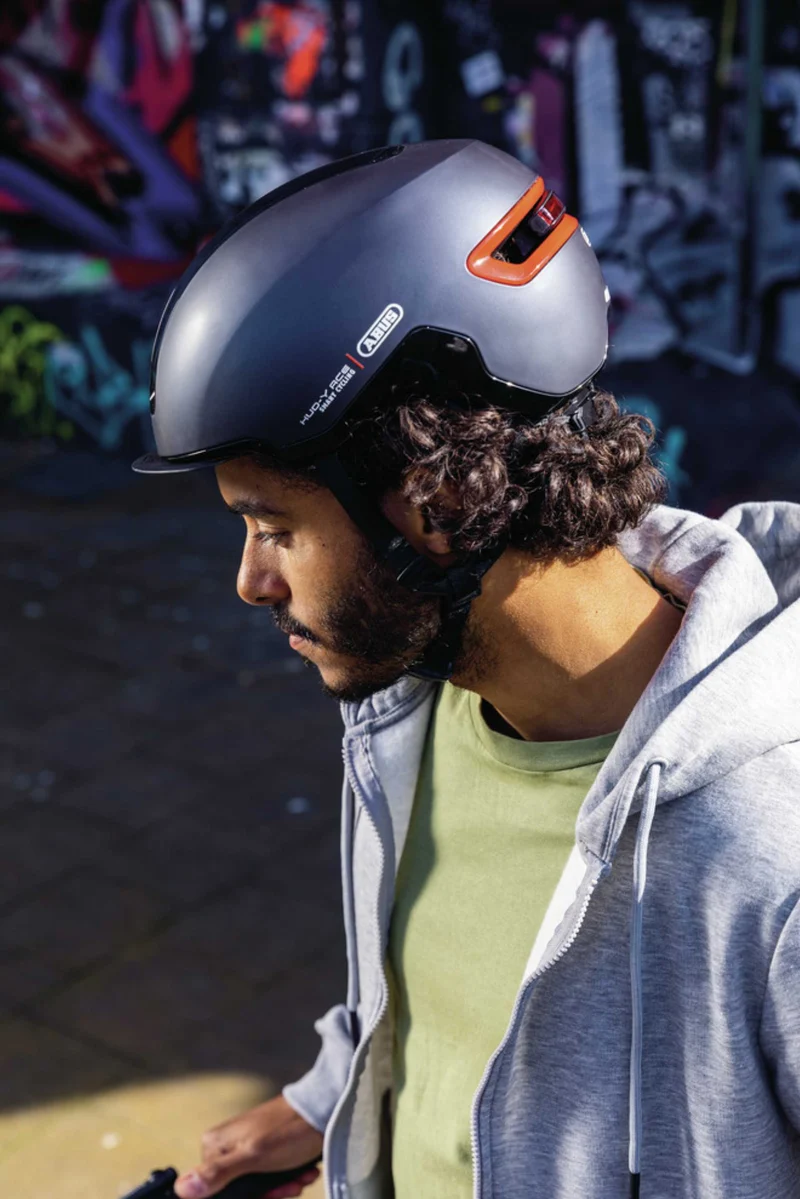 Abus Hud-Y Helm flower white