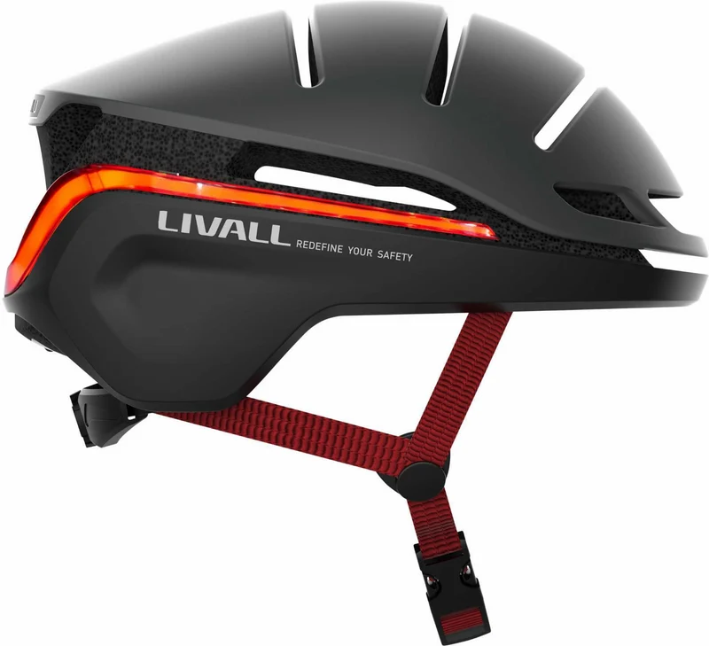 Livall EVO21 Helm + BR 80 Fernbedienung schwarz/anthrazit