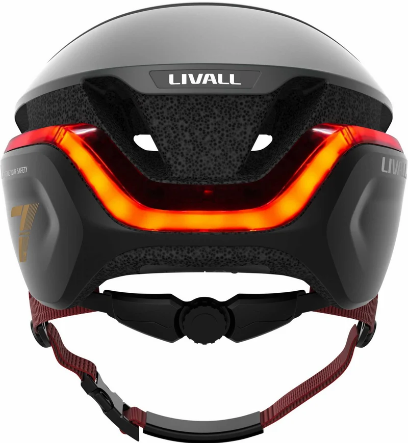 Livall EVO21 Helm + BR 80 Fernbedienung schwarz/anthrazit