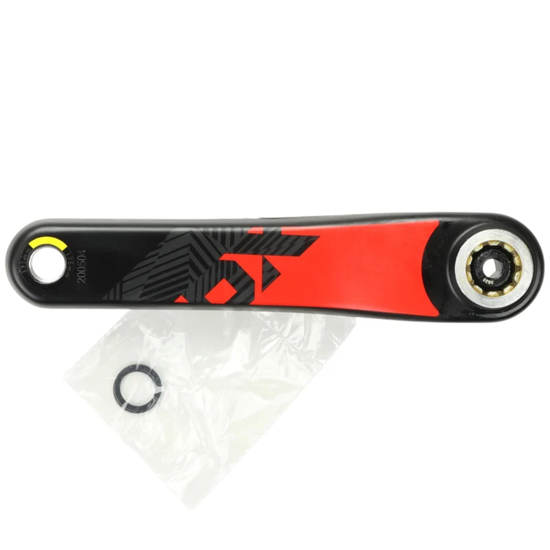 SRAM X01 Eagle Kurbelarm links GXP 175 mm Carbon schwarz rot 2020