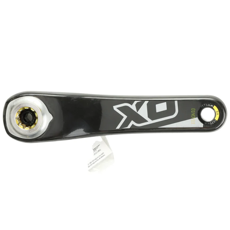 SRAM X0 DH Kurbelarm links GXP 175 mm Carbon schwarz silber