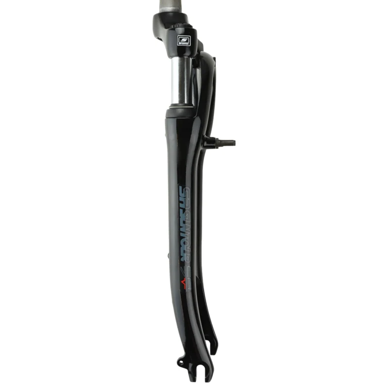 SR Suntour Federgabel CR7 Schnellspanner QR 28 Zoll Schaft 1 1/8 Zoll schwarz