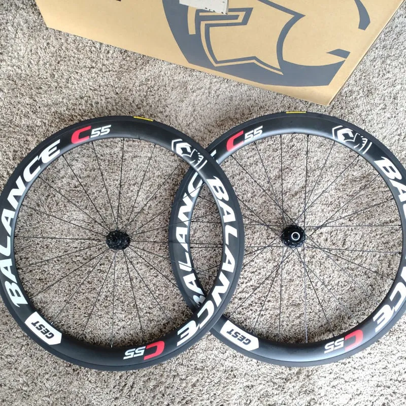 GEST Balance C55 CARBON Rennrad Aero Laufradsatz Clincher
