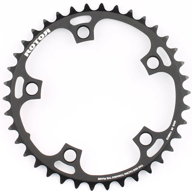 ROTOR Kettenblatt Round noQ 38T innen, 5-Arm, BCD 110mm