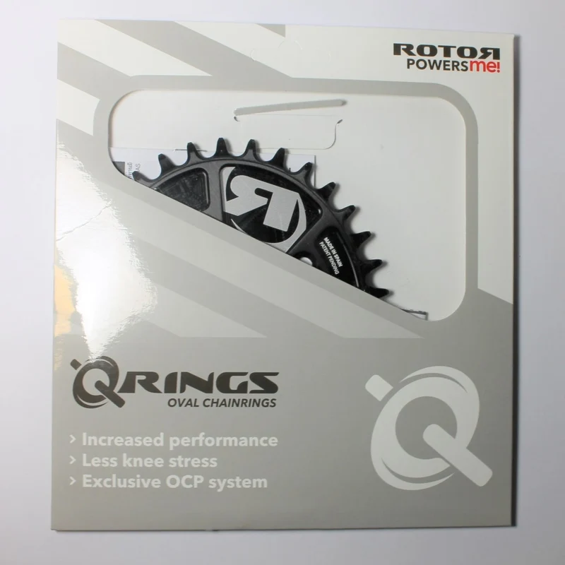ROTOR Q-Rings QX1 Kettenblatt 34T, 4-Arm, BCD 76mm