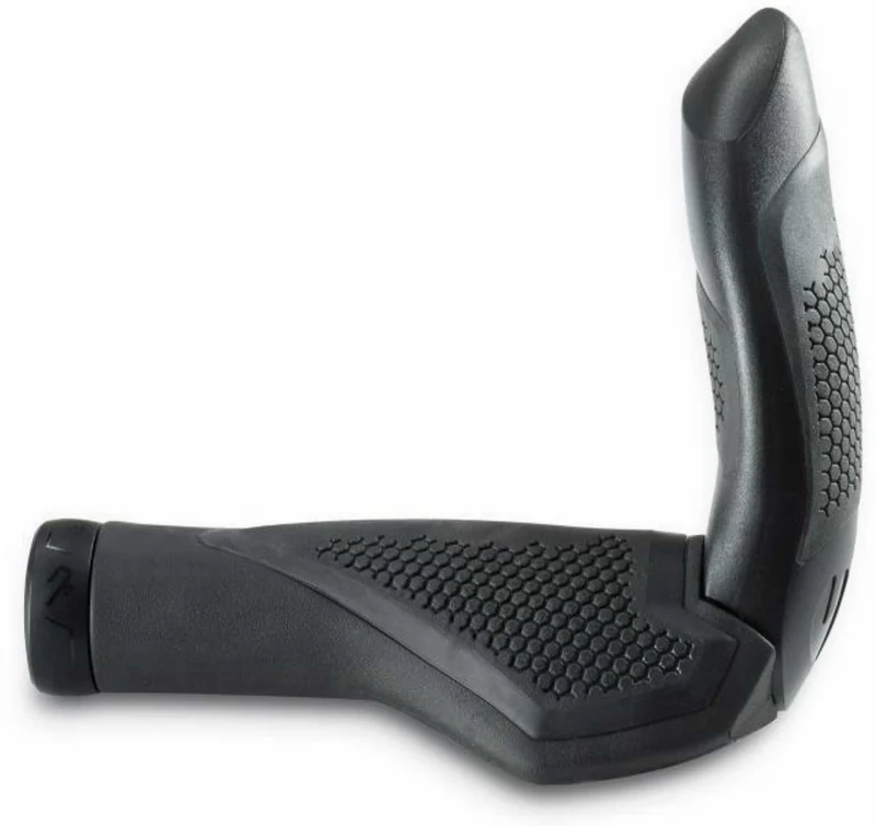 CUBE Natural Fit Griffe COMFORT Bar Ends Large black´n´grey