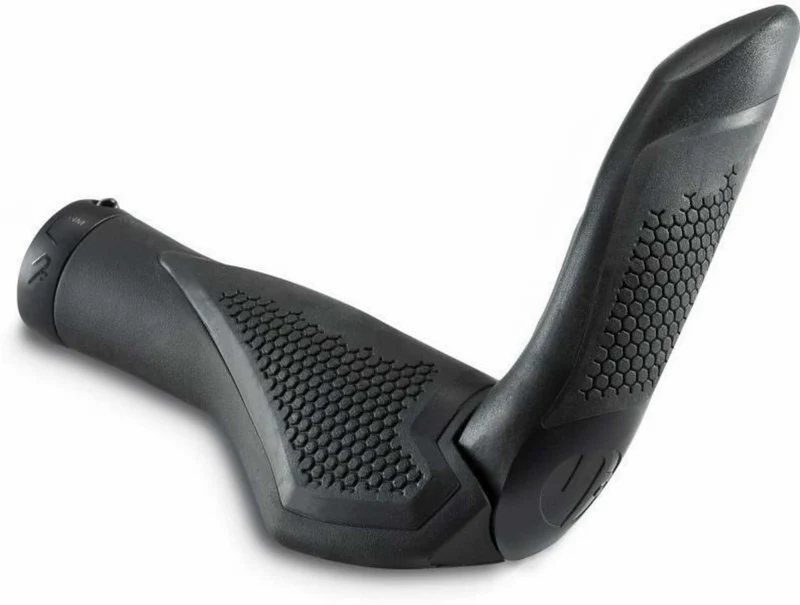 CUBE Natural Fit Griffe COMFORT Bar Ends Large black´n´grey
