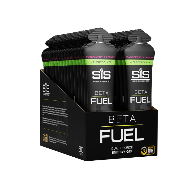SIS BETA Fuel Energiegel/Elektrolyte 60ml Himbeere/Zitrone