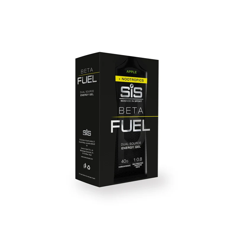 SIS BETA Fuel Energiegel/Nootropika 6x60ml Apfel